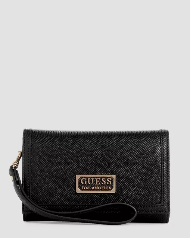 Guess dámská, velká peněženka Warlington černá