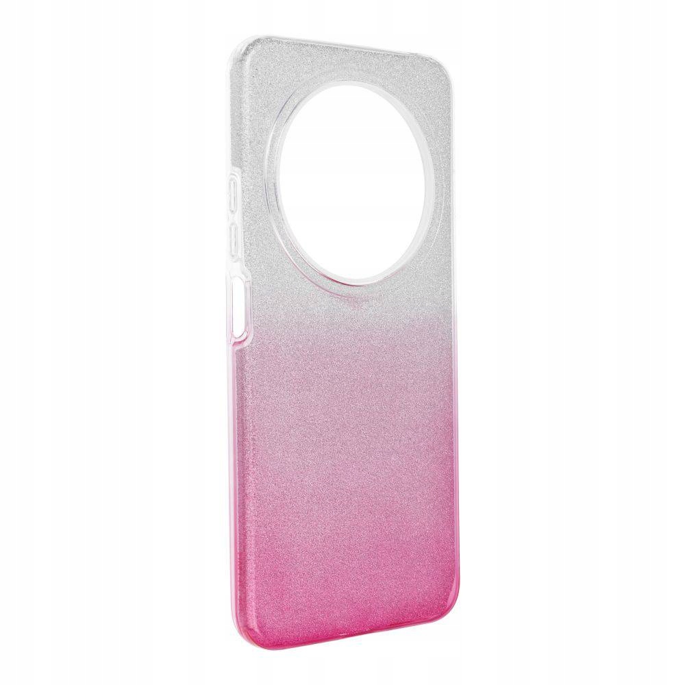 Etui Shining Do Xiaomi Redmi 14C Transparentny Różowy