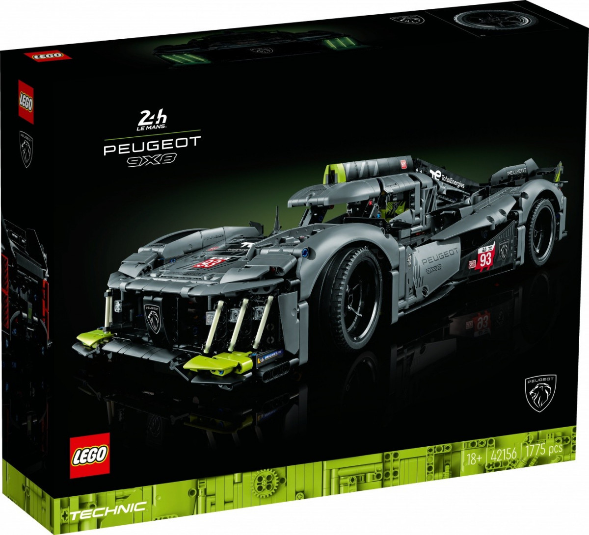 Lego Technic Stavebnice 42156 Peugeot Hybrid Hypercar