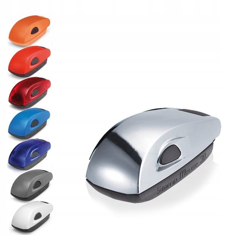 Pieczątka kieszonkowa COLOP Mouse 20 z Gumką 14x38 Liczba wersów 3-4 wersy