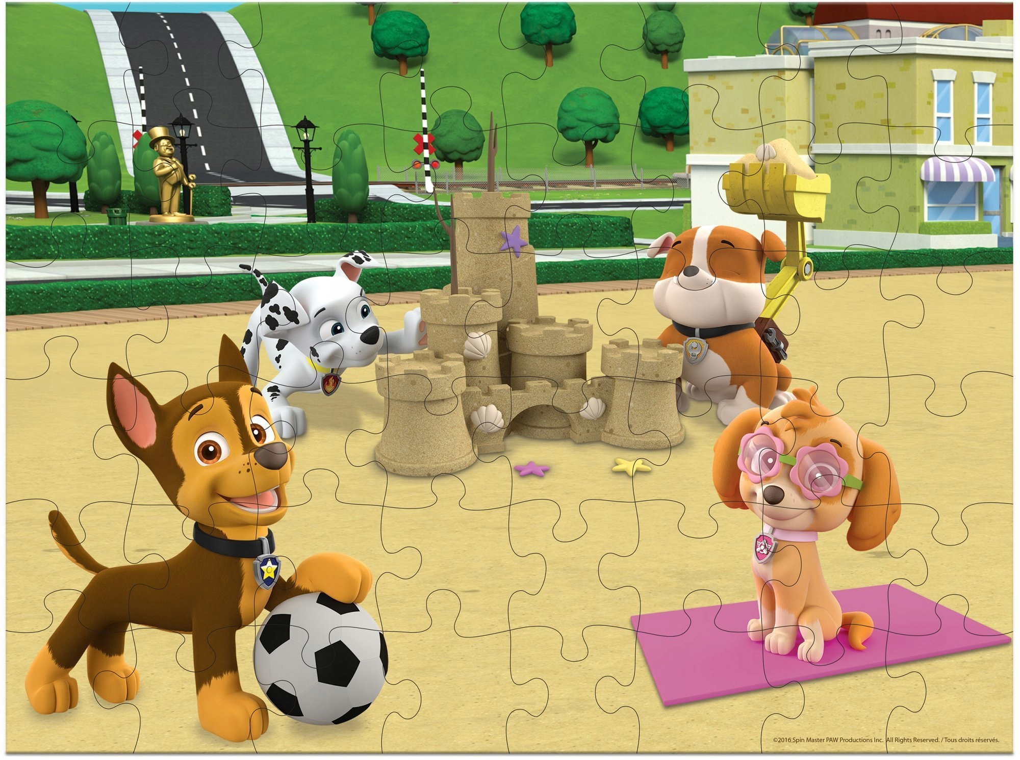 Spin Master 6041049 Psi Patrol Puzzle 12w1 560 ele Szerokość produktu 30.99 cm