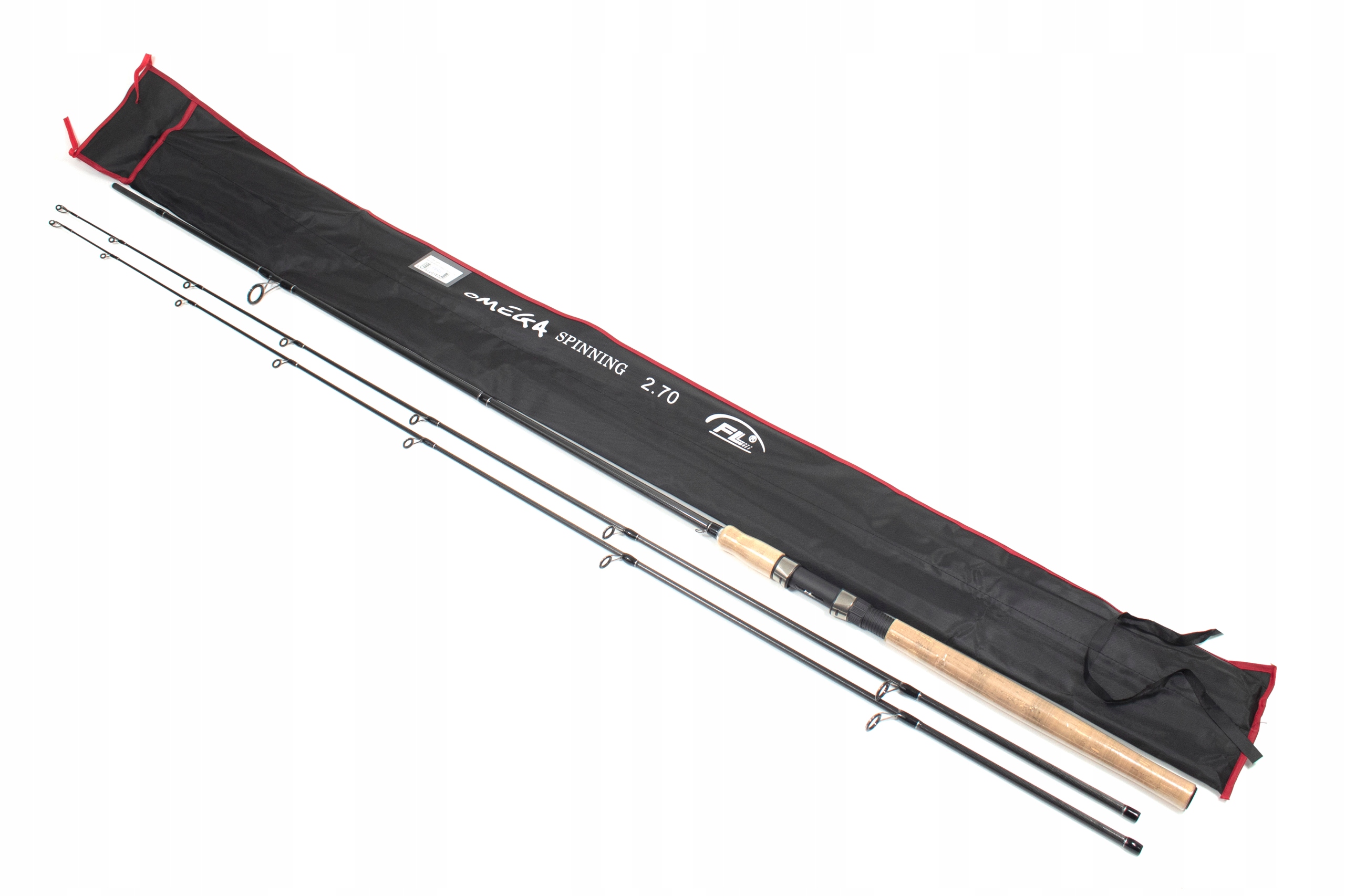 Wędka spinning OMEGA 2,7m 10-30g/10-45g DWIE SZCZYTÓWKI W KOMPLECIE