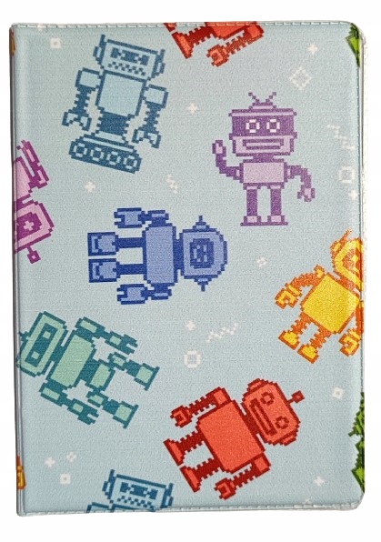 Okładka etui OPAKOWANIE NA LEGITYMACJE ROBOT PLAYER GRA