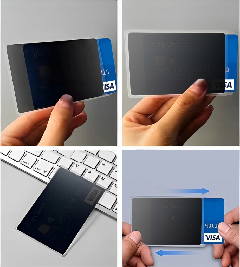 FILTR PRYWATYZUJĄCY 15,6" NA MONITOR EKRAN DO LAPTOPA+NA KARTĘ BANKOMATOWĄ Kod producenta Privacy 15,6