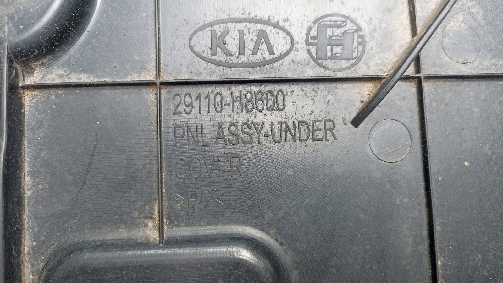 STONIC 1.0 T-GDI 21R OSŁONA POD SILNIK SILNIKA PODŁOGA PŁYTA DÓŁ DOLNA Typ samochodu 4x4/SUV Samochody osobowe