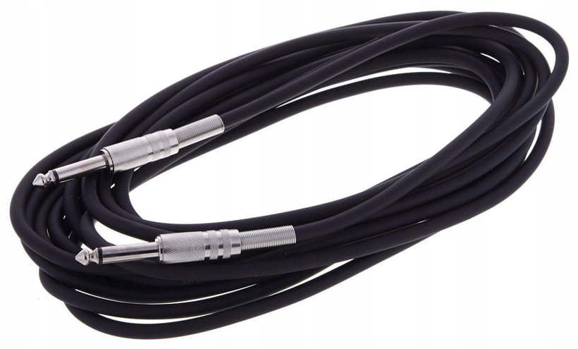 

Przewód instrumentalny 6.3 mm mono jack dł. 6 m