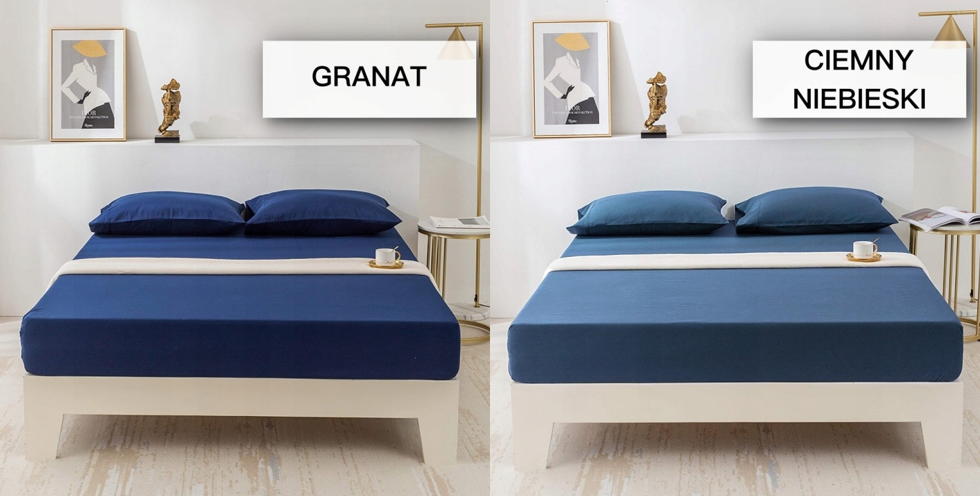 PRZEŚCIERADŁO BAWEŁNIANE Z GUMKĄ 90x200 PREMIUM RÓŻNE KOLORY SUPER JAKOŚĆ Długość 200 cm