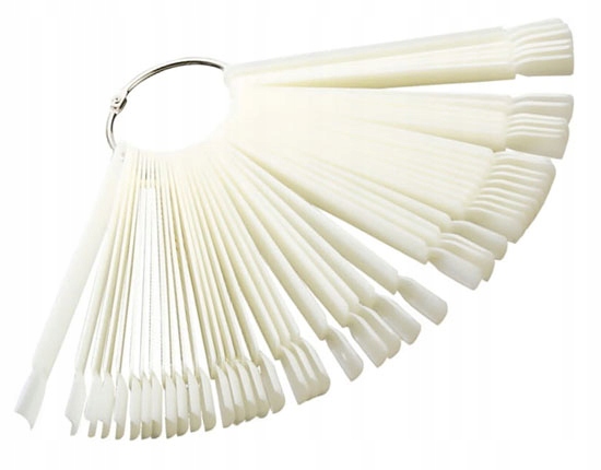 

Sunone Wzornik do paznokci mleczny próbnik 50 szt