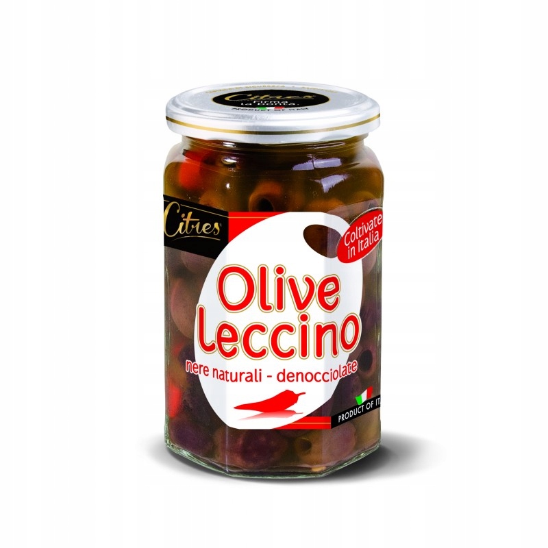 Levně Černé olivy v pikantním nálevu Nere Leccino 285 g Citres