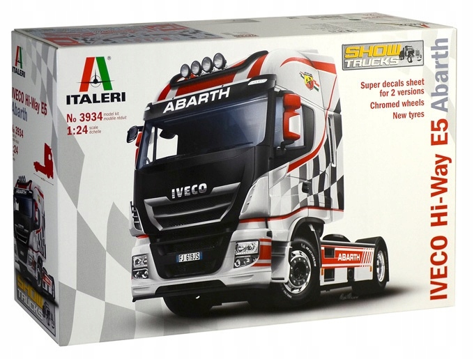1:24 Nákladní vozidlo Iveco Hi-Way E5 Abarth