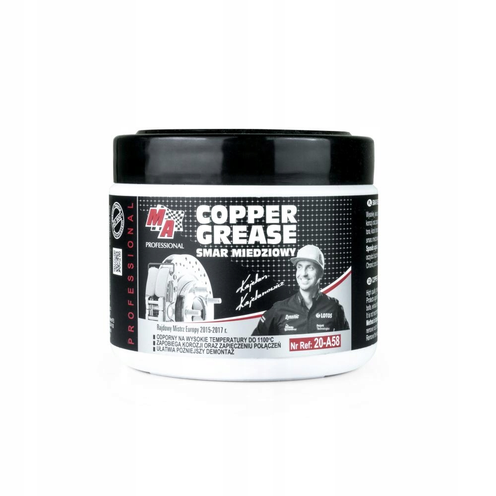 Smar Miedziowy Wysokotemperaturowy Pasta 500G Amtra