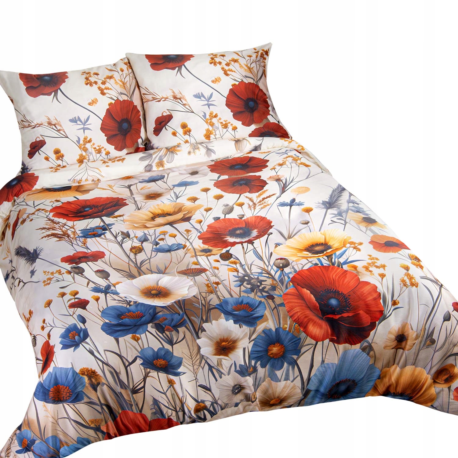 Posteľná Bielizeň Saténové Maki Satynlove Premium 180x200