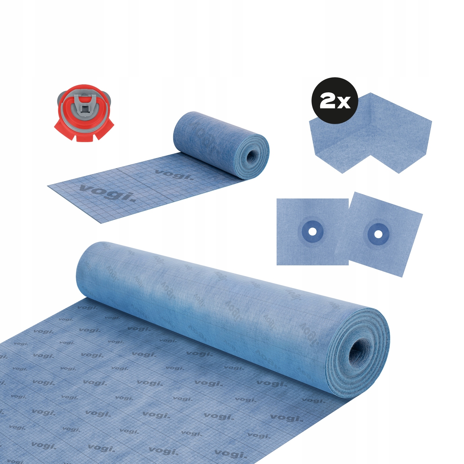 Hydroizolace koupelny Mata Páska Sada Suchý sifon Vogi