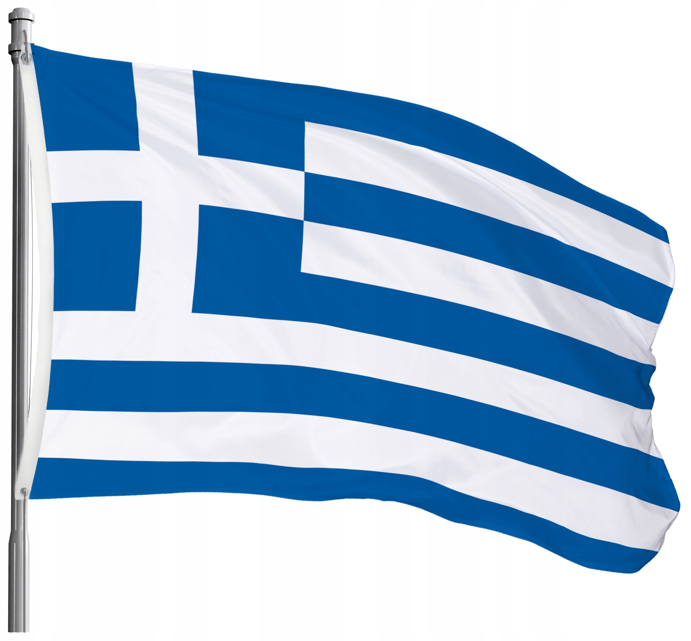 

Flaga Masztowa Grecji Premium 112x70 cm