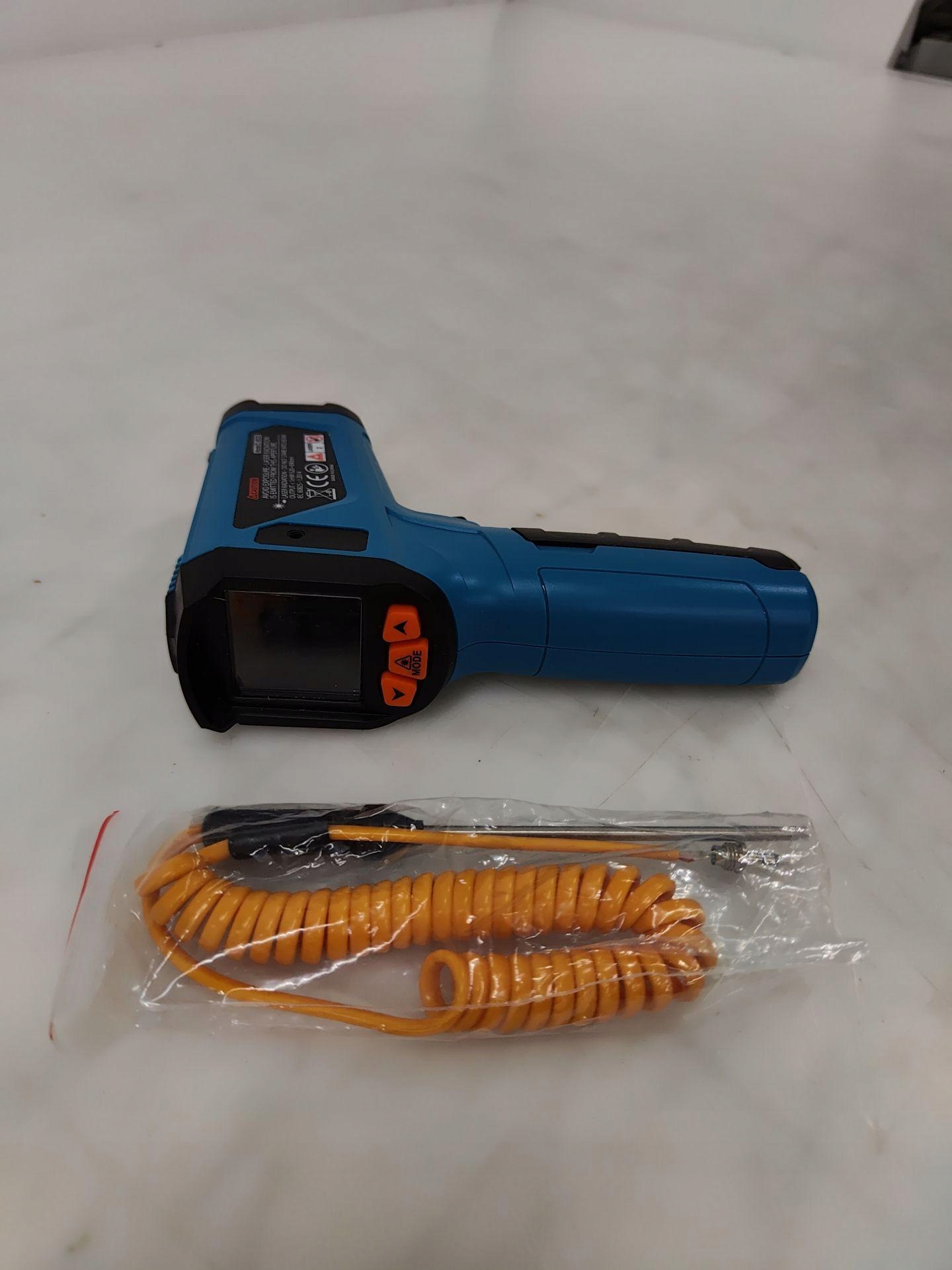 Termometr cyfrowy laserowy na podczerwień -50°C do 800°C Marka TILSWALL