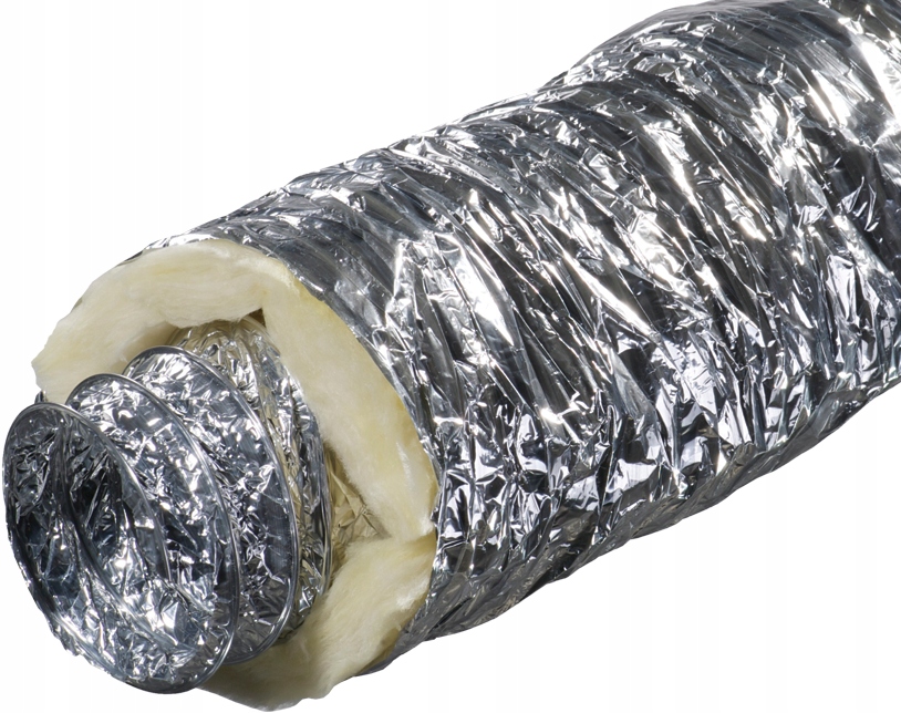 Kanał Rura Elastyczna Izolowana Flexiva Isotherm M0 250°C Śr. 125mm/10m Dgp