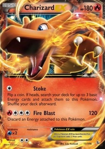 2013.ＰＯＫＥＭＮＪＰＮＢ&w.ＣＨＡＲＩＺＡＲＤ−EX−1ST.ED Charizard Pokemon 2013 EBB Extra Battle Boost 1st ED