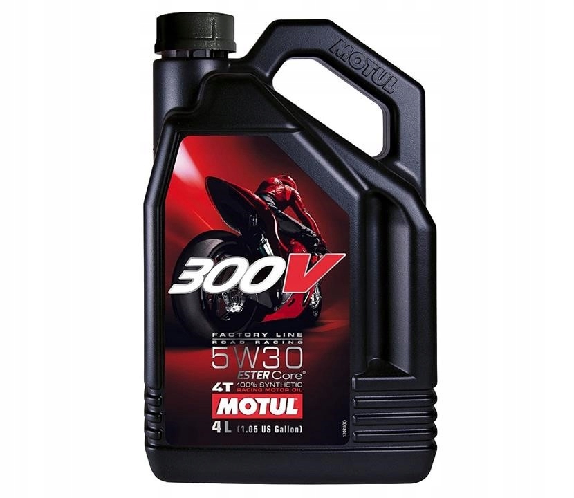 Motul 300V 4T Factory Line Road Racing 5W-30, 4 l