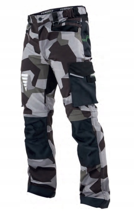 STALCO камуфляжні штани стрейч знімні POWERMAX XXXL