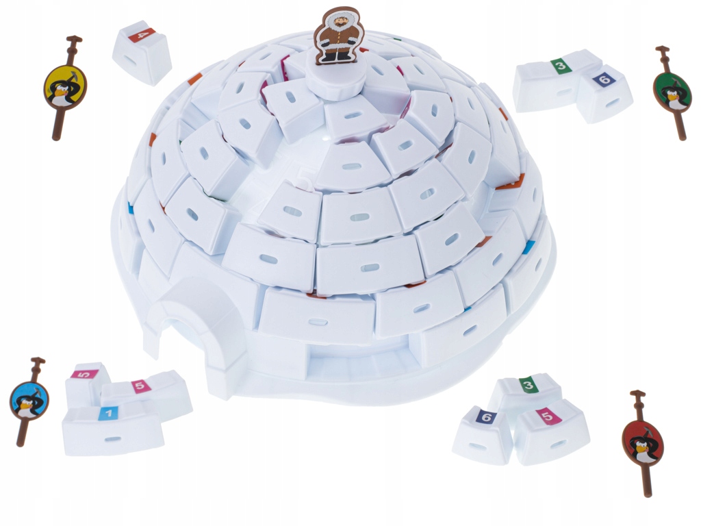 Gra zręcznościowa zbuduj iglo pingwiny Baterie xx