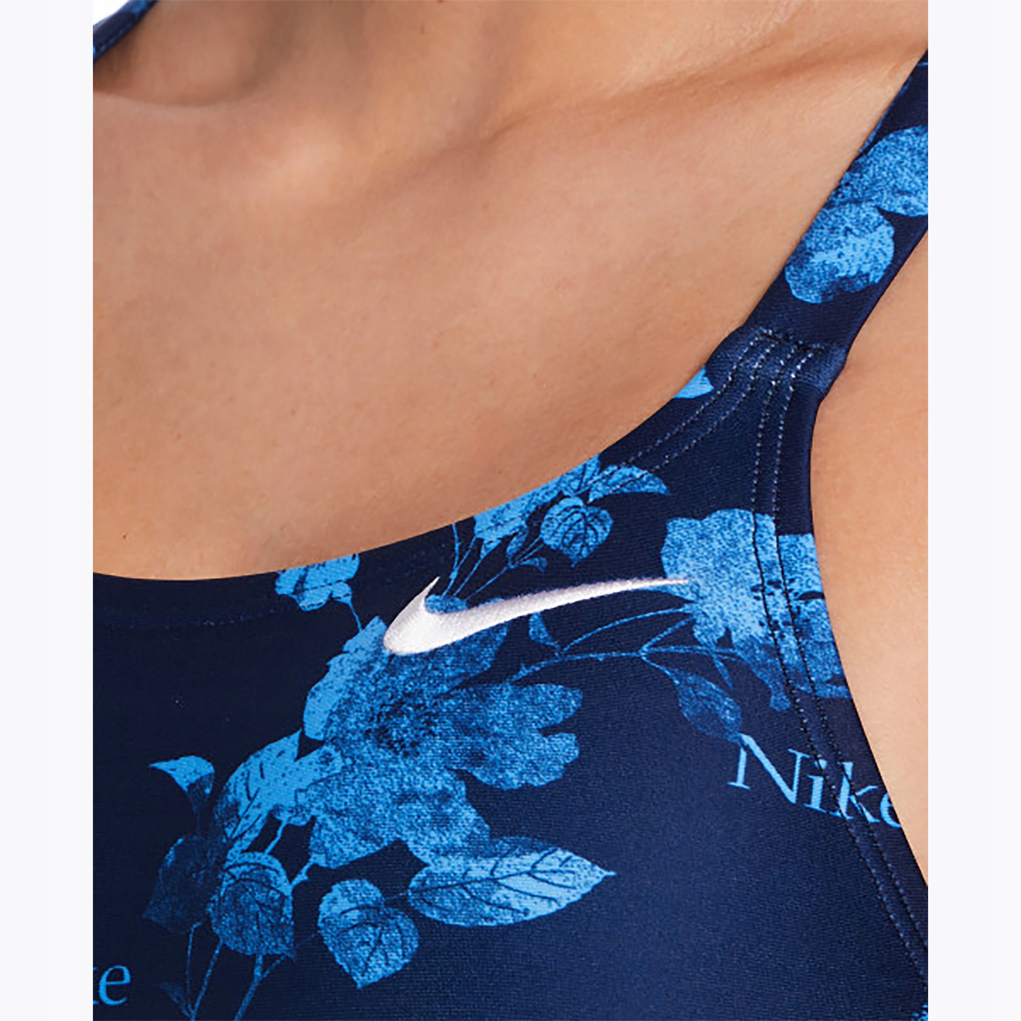 Strój pływacki jednoczęściowy damski Nike Hydrastrong Fastback navy 40