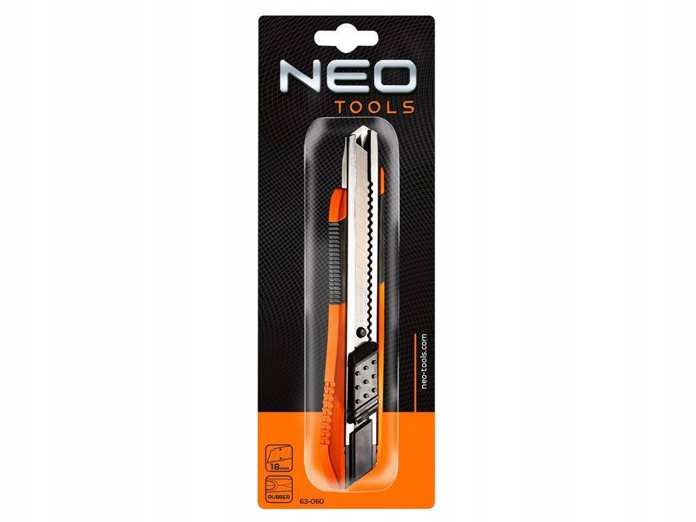 Nóż z ostrzem łamanym Neo Tools 18 mm Marka Neo Tools
