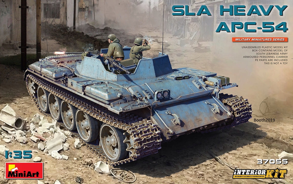 Sla Heavy Apc-54. Sada interiéru 1:35 MiniArt 37055