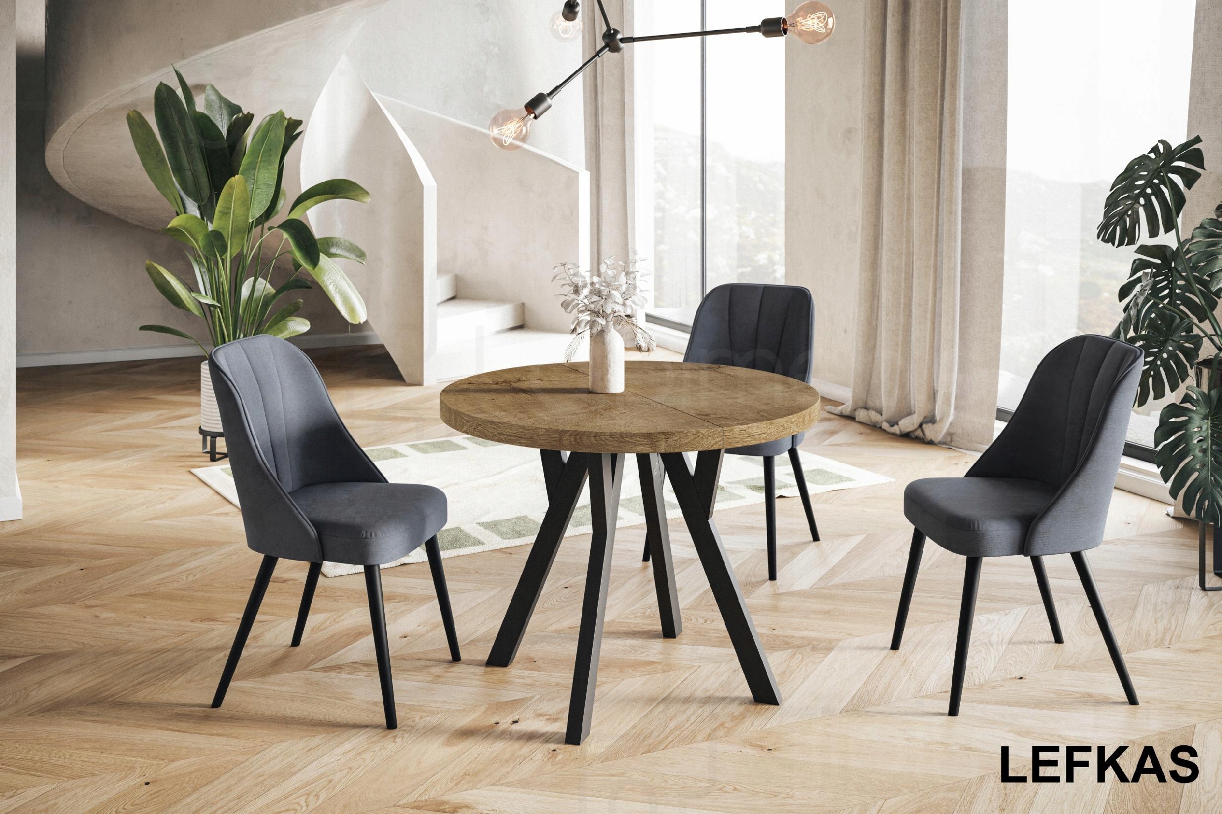 Stół rozkładany OVO 90/190 okrągły Marka Alpi Meble