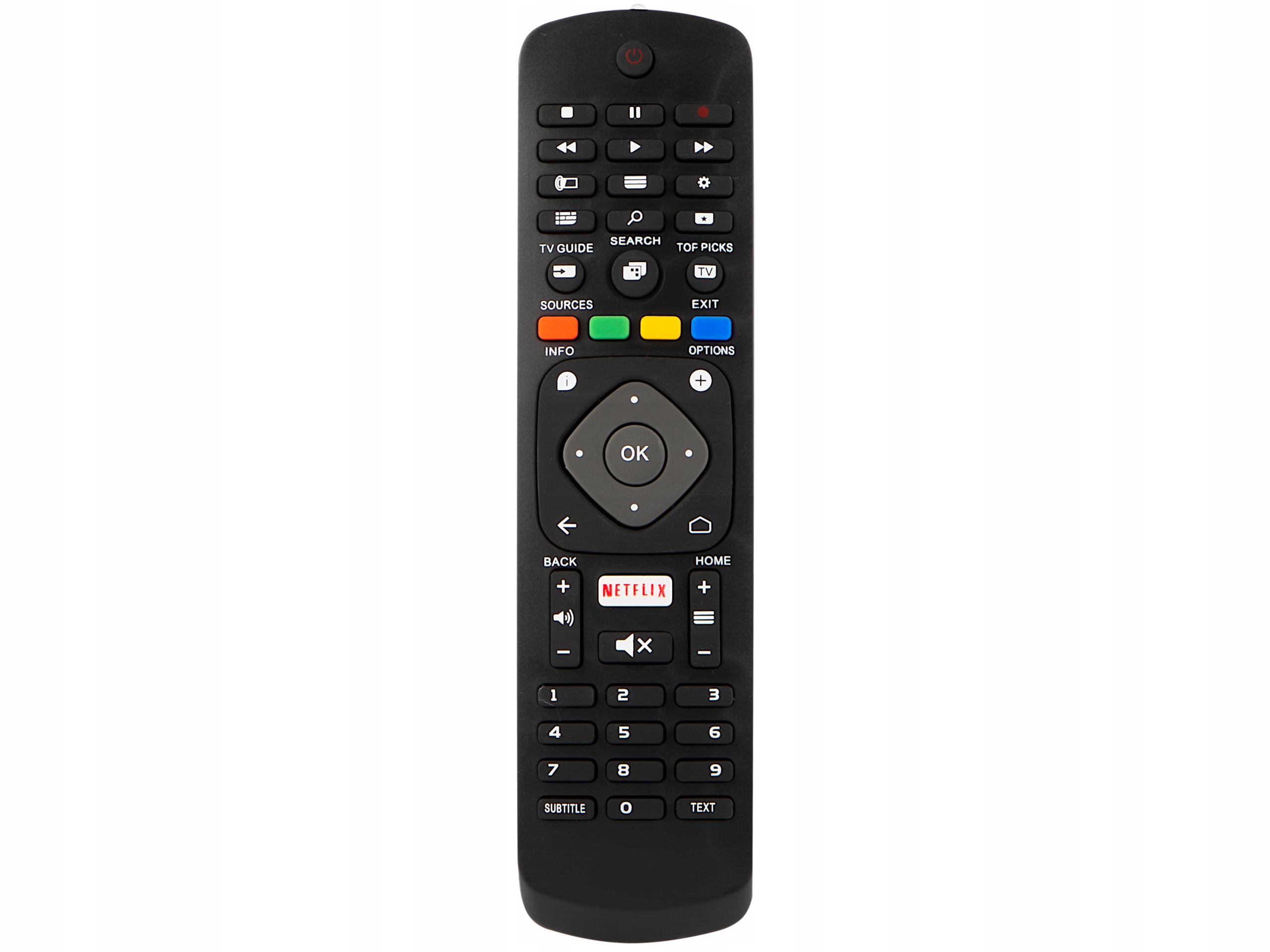 UNIWERSALNY PILOT DO TELEWIZORA PHILIPS SMART NETLIX TV Kod producenta HOF16H303GPD24