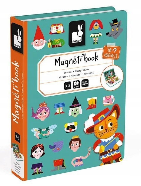 

Magnetyczna Układanka Magnetibook ŚwiatBaśni Janod