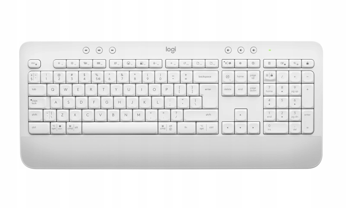 Logitech K650/ Bezdrôtová Usb Bluetooth/ Cz- Sk layout/ Šedá 920-010979