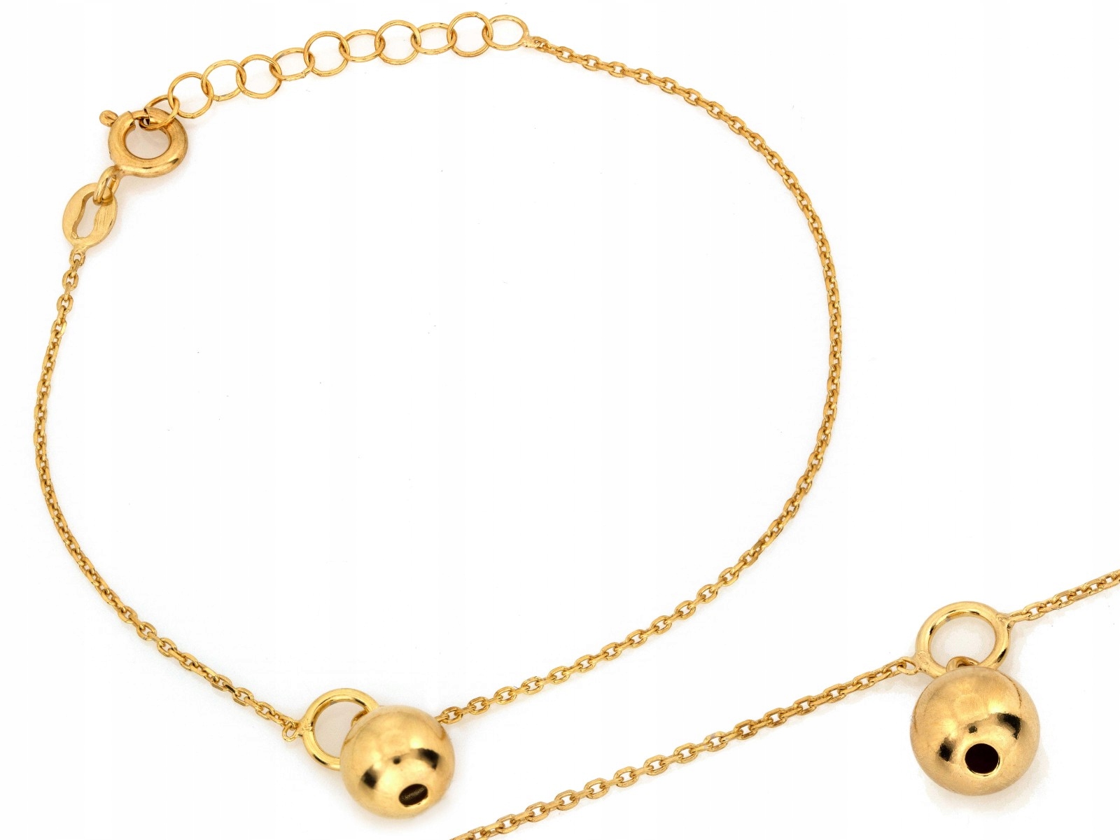 Stříbrný pozlacený náramek s přívěskem 925 Hmotnost 1.70 g Šířka 7.9 mm