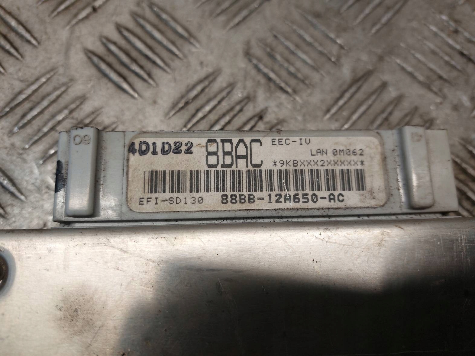 computer Centralina Motore FORD SIERRA e LIFT 2.0 8V 88BB-12A650-AC