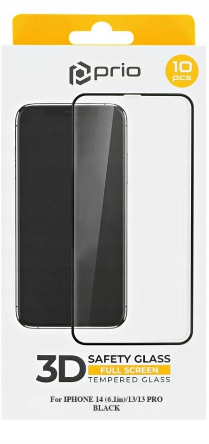 10 x Tvrzené Sklo 3D pro iPhone 14 6.1 palců 13/ 13 Pro