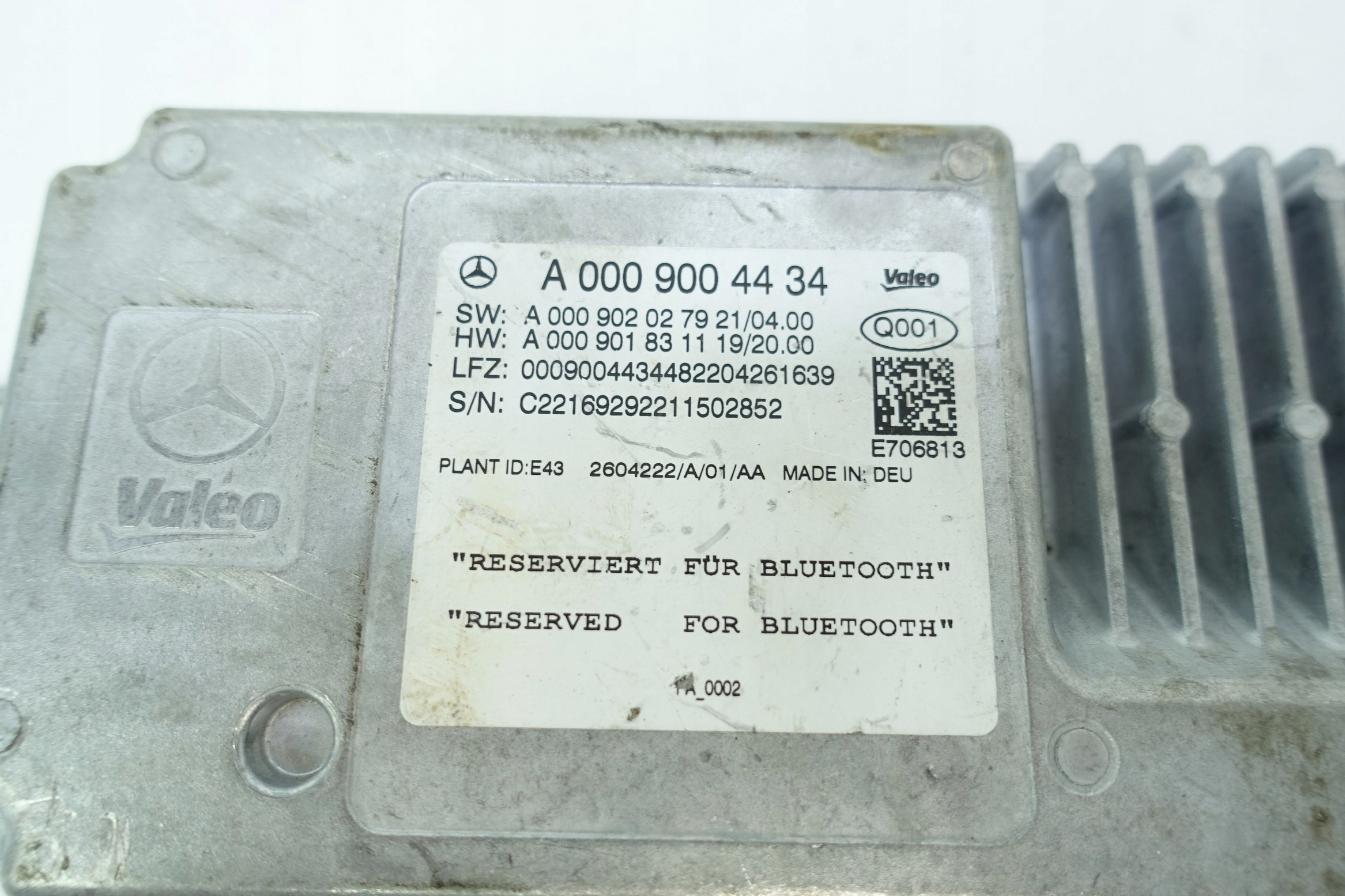 module control unit BLUETOOTH MERCEDES W177 W247