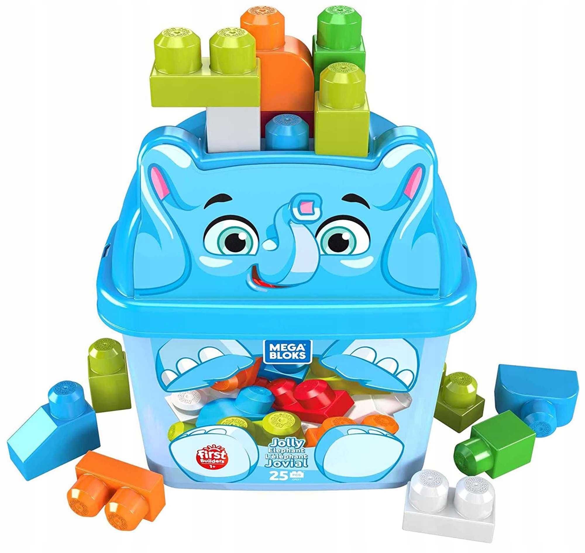 

Bloks Pierwsze Klocki W Pojemniku Słonik 25EL