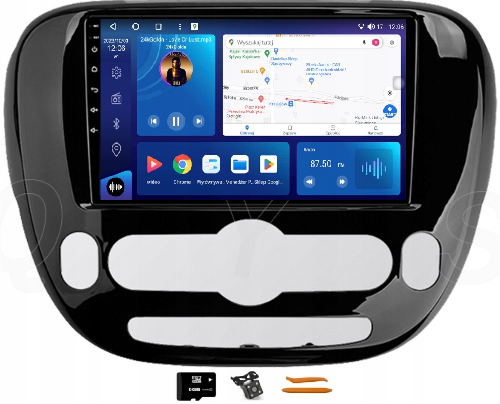 Android Rádio Kia Soul 2 14-19 Navigácia Qled Apple Carplay Lte 64GB Gps