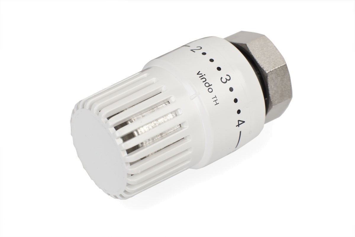 Actuador Termoeléctrico Wengart AC230V Para Suelo Radiante - M30x1.5, Normalmente Cerrado