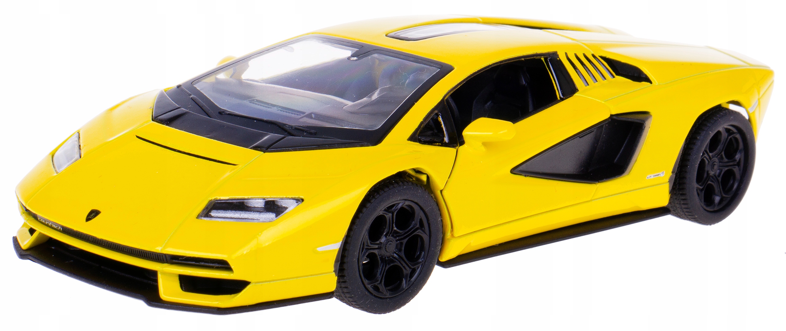 LAMBORGHINI COUNTACH LPI 800-4 KINSMART 1:38 ŻÓŁTY Model LAMBORGHINI COUNTACH LPI 800-4