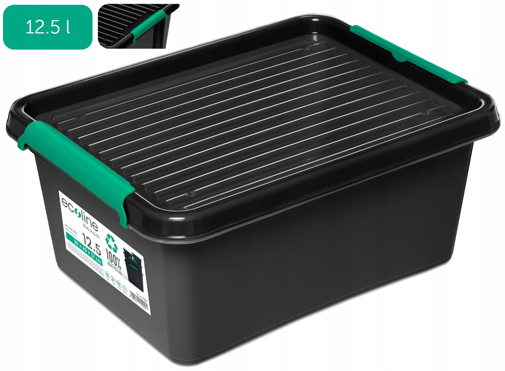 

Pojemnik Pudełko Z Pokrywą 12,5 L eco.line