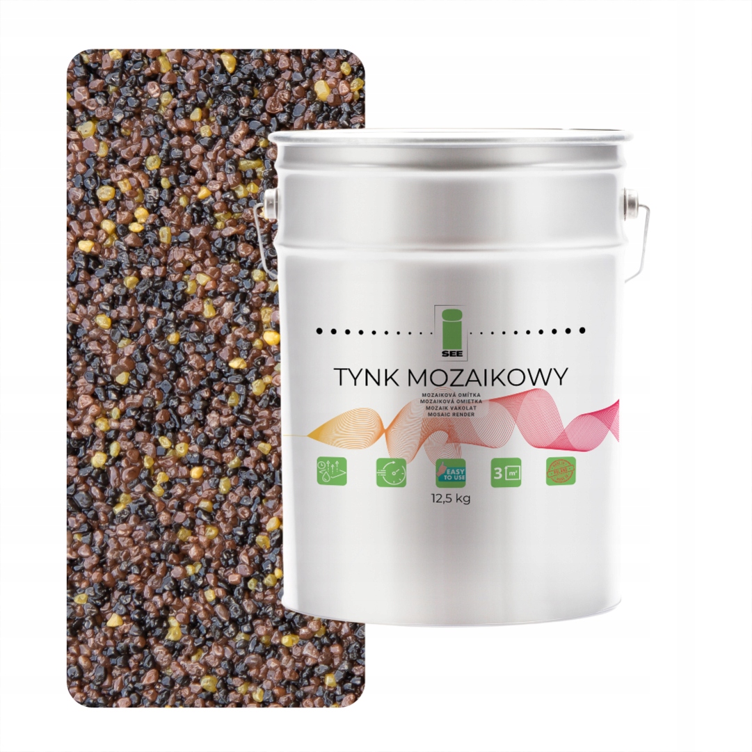 Mozaiková Omítka Hnědá Marmorit Třída 1 Mozaika 12,5 kg Výrobce