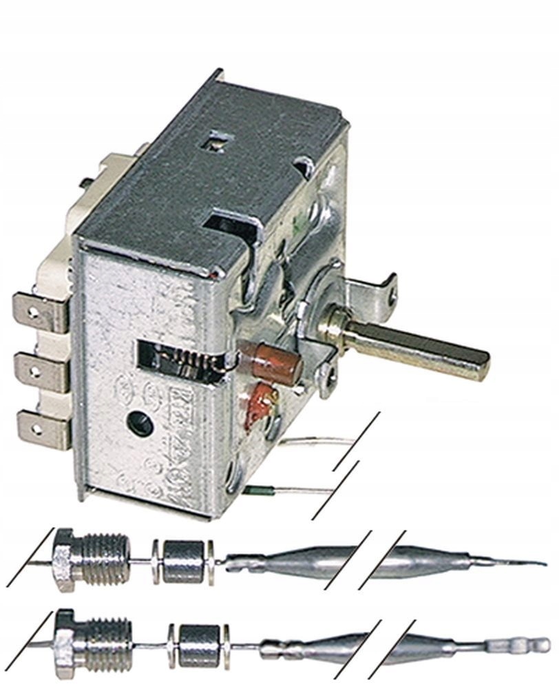 Dvojitý 3-fázový termostat 135-180 °C Ego