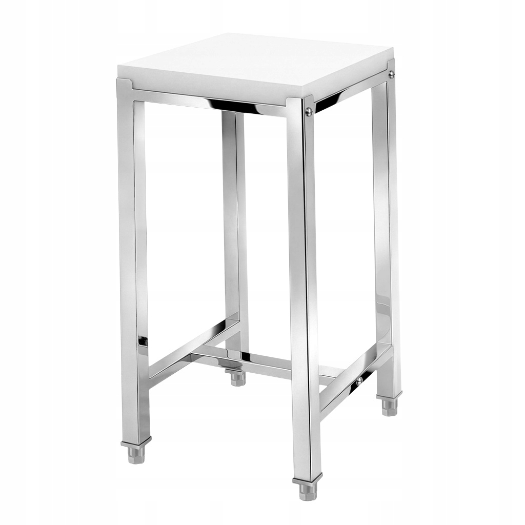 Masážní kostka z nerezové oceli Mega-M X40 40x40x85 cm, deska z polyetylenu