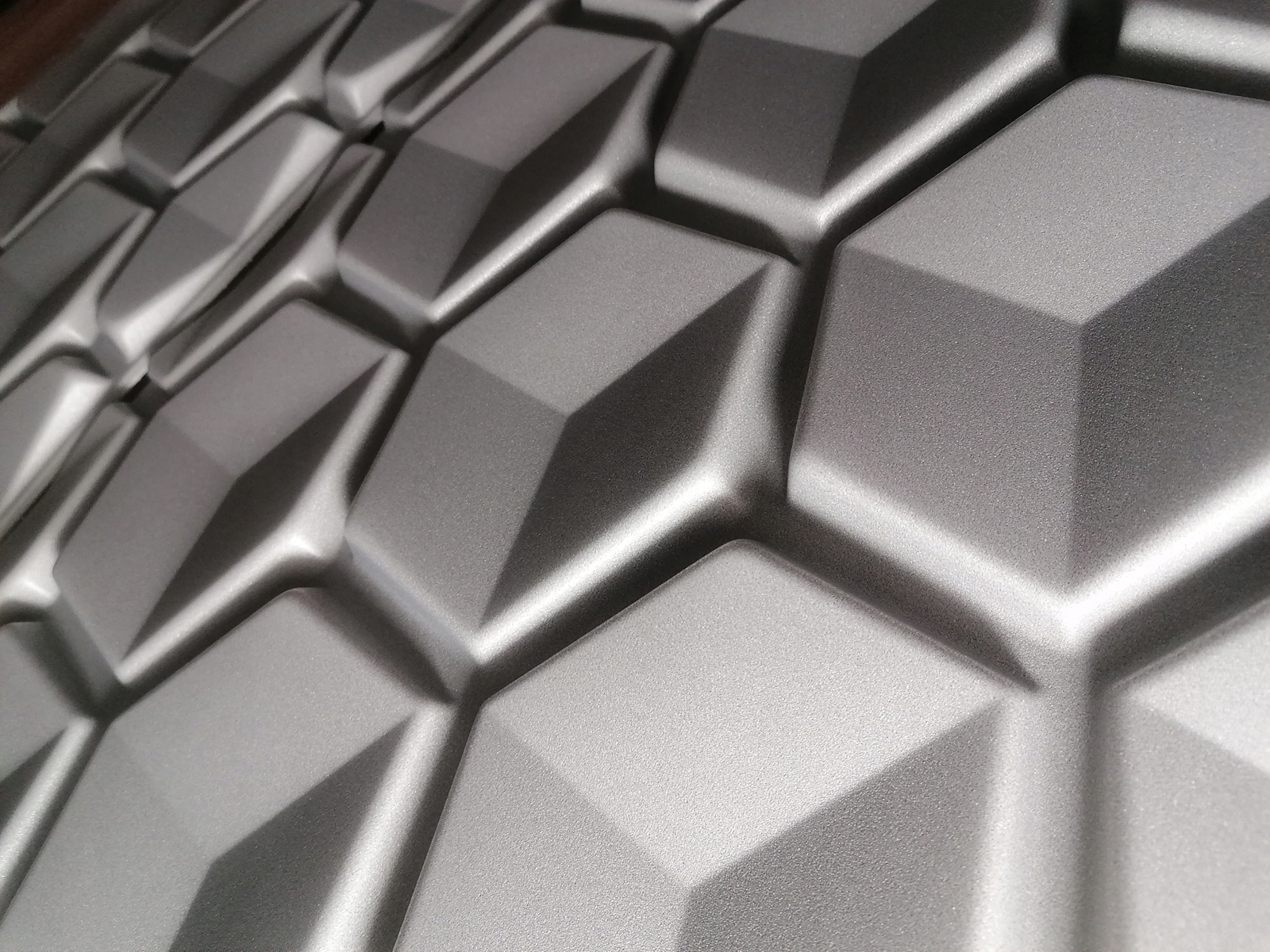 KASETONY sufitowe Dekoracja na ścianę HONEY SZARY Jednostka sprzedaży sztuka