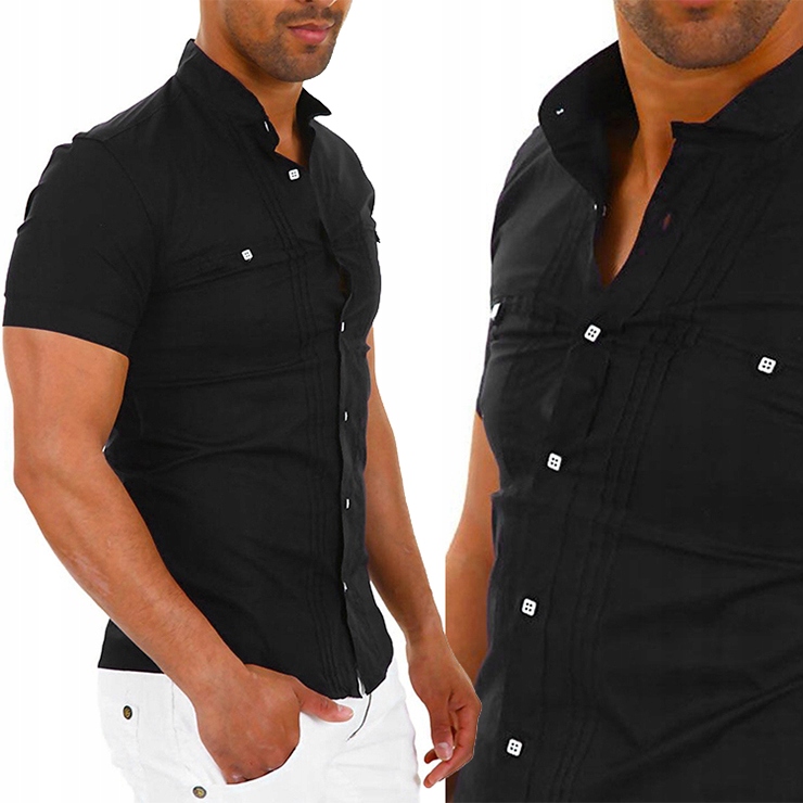 Bavlněná pánská košile Elegantní Svatební Hostina Svatba