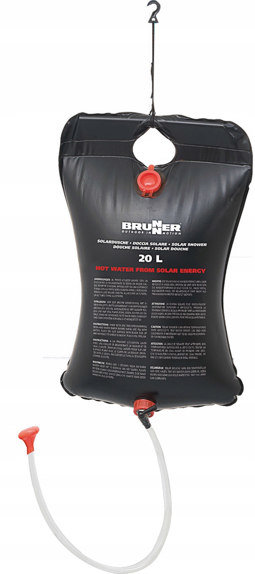 PRYSZNIC TURYSTYCZNY SOLARNY BRUNNER 20 L
