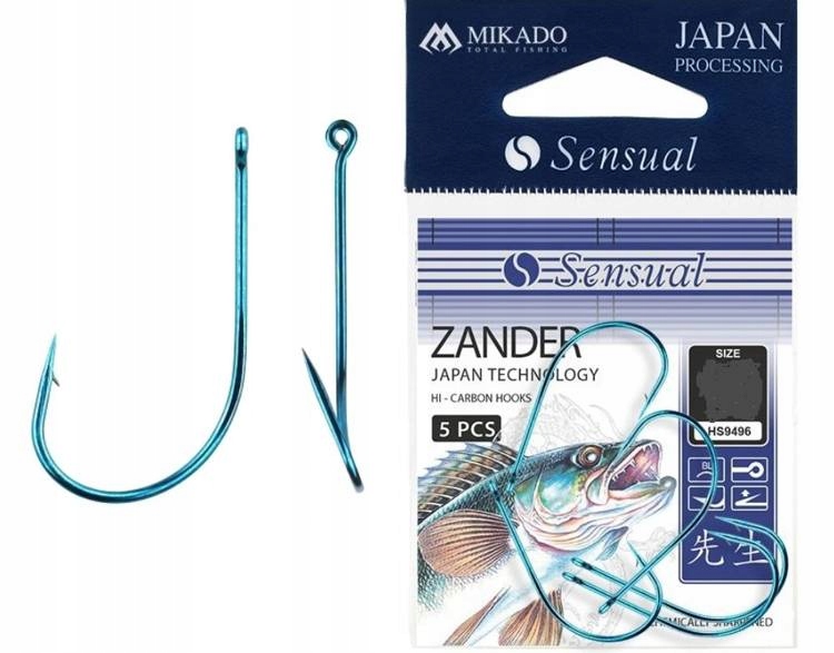 D Haczyki Na Sandacza, Zander Nr 3/0 5szt. Mik