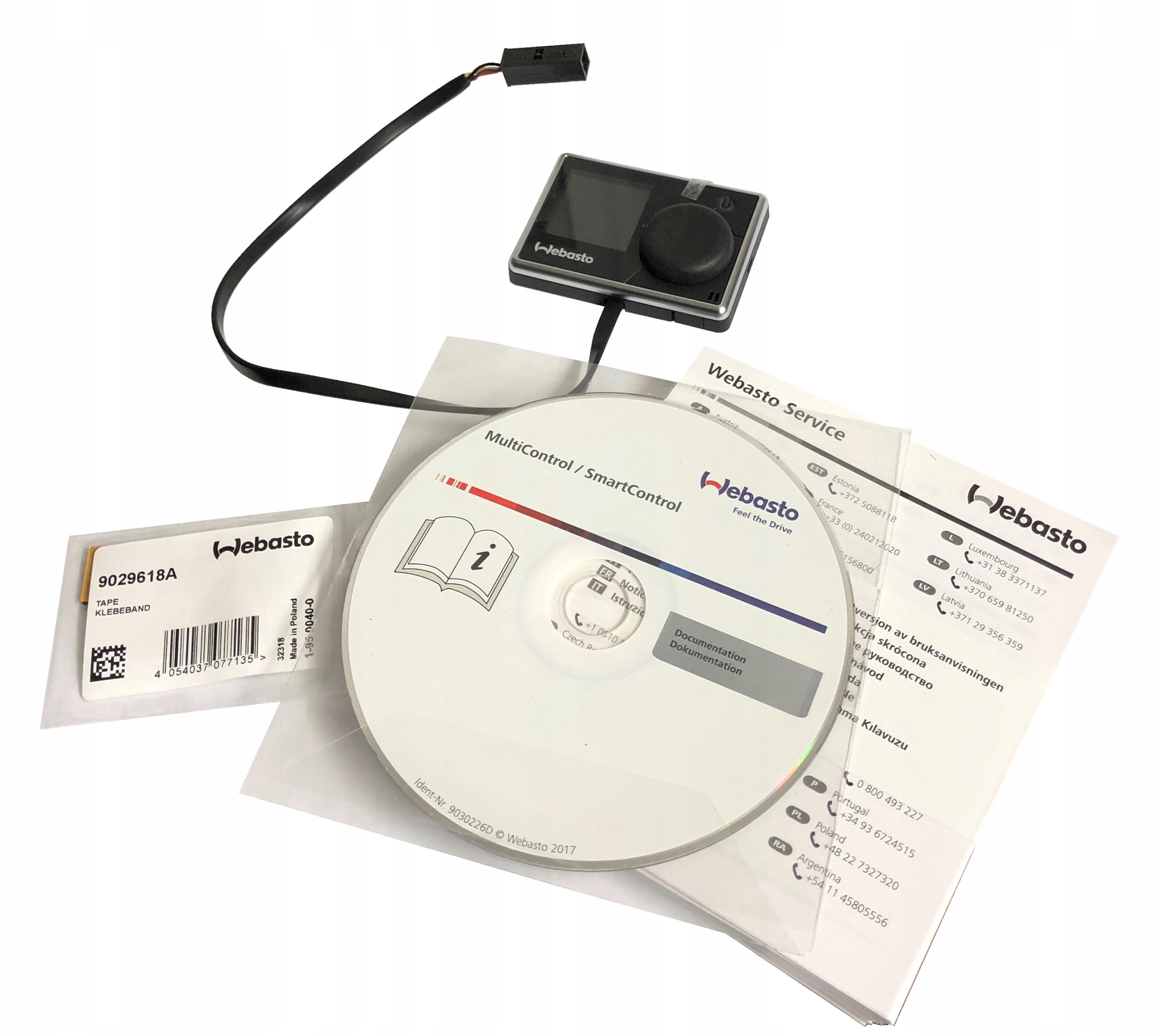CEL852 - ПЕРЕКЛЮЧАТЕЛЬ КОНТРОЛЛЕРА WEBASTO MULTICONTROL HD TIMER