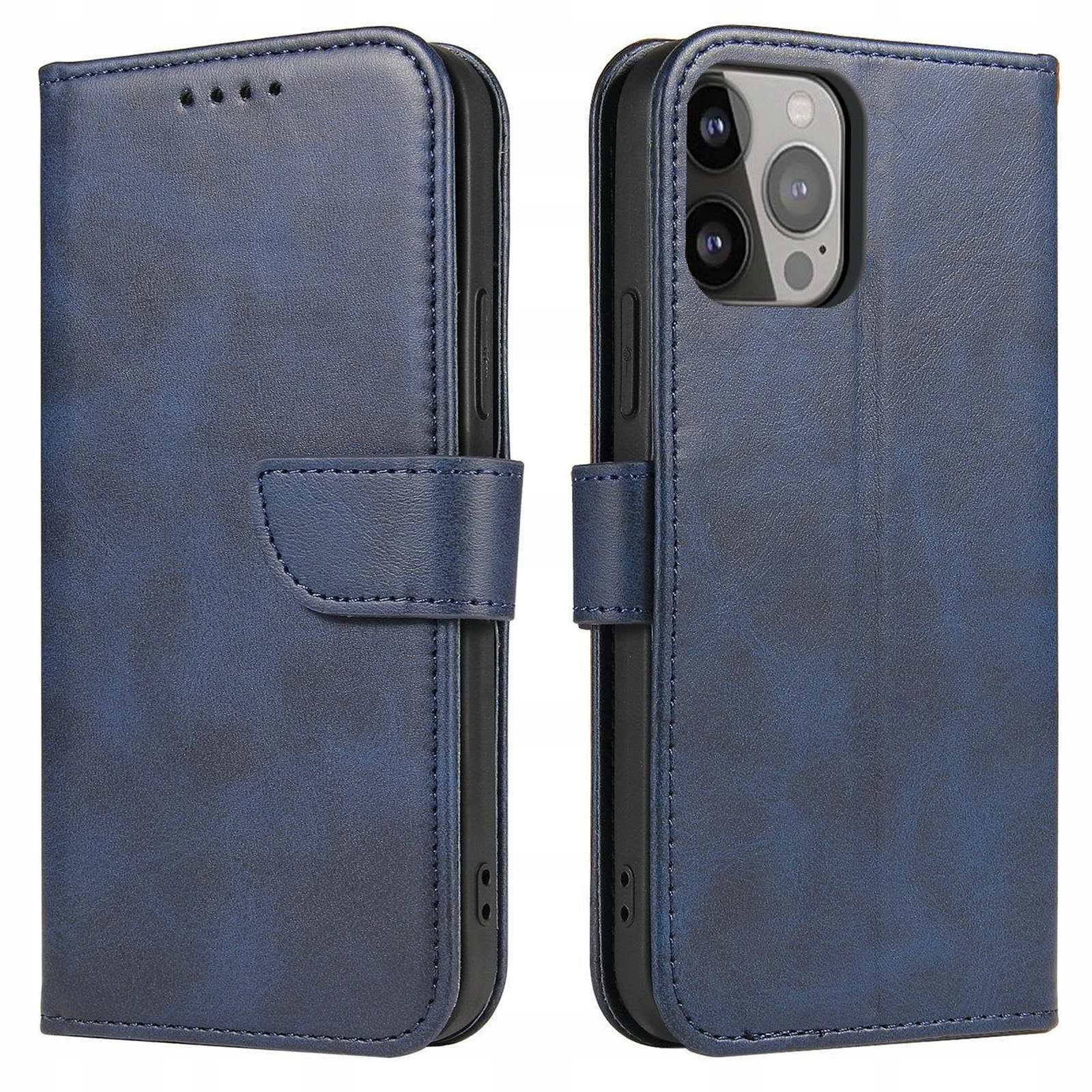 Etui Magnet Case z klapką do Samsung Galaxy S24 Fe niebieskie Hurtel