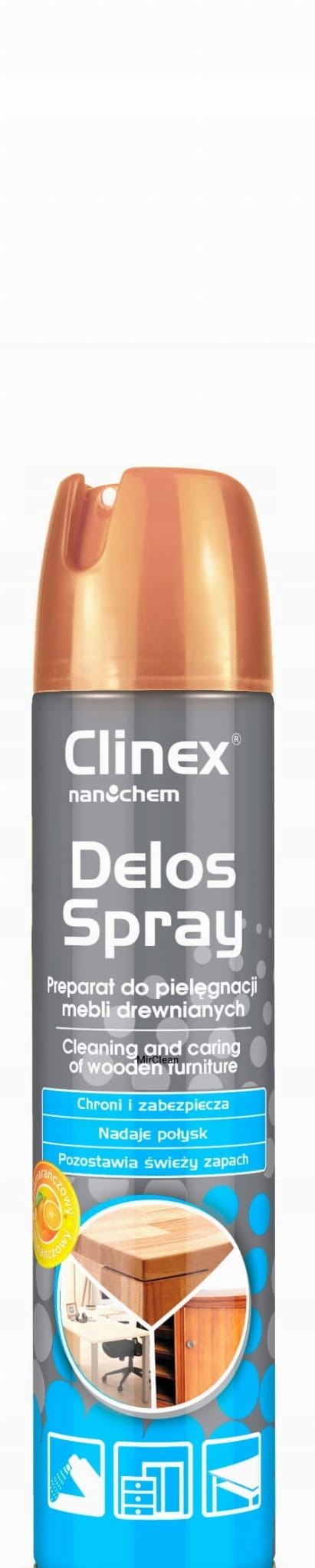 

Clinex Delos Spray 300ml Meble Drewniane